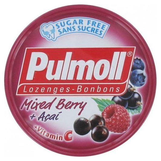 Pulmoll Red Fruits Sugars Free 45g Candy & Sweets Pasteur Pharmacy