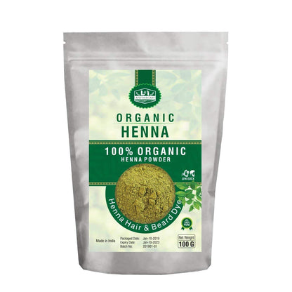 Organic Pure Henna Hair Dye
