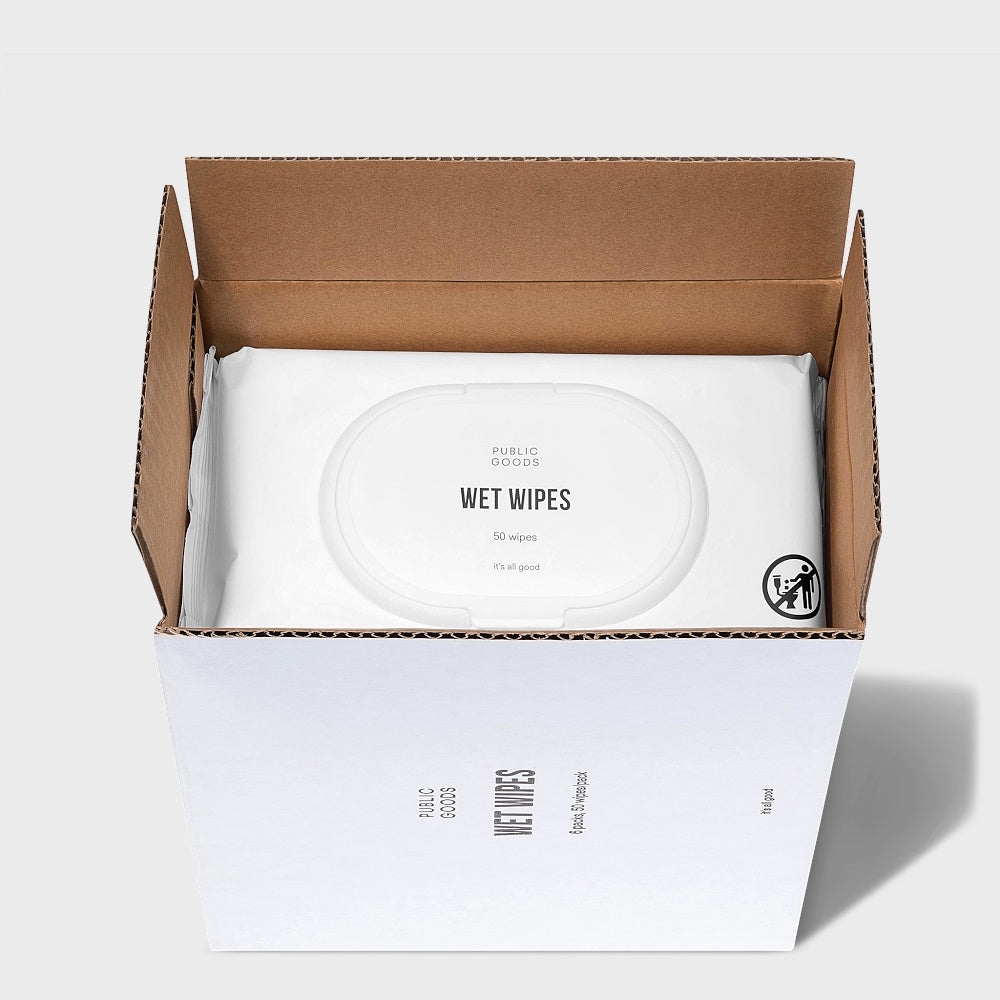 Pure Bamboo Wet Wipes (300 ct) Personal Care Public Goods