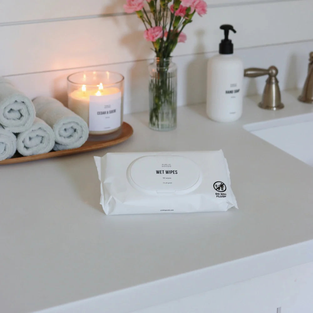 Pure Bamboo Wet Wipes (300 ct) Personal Care Public Goods