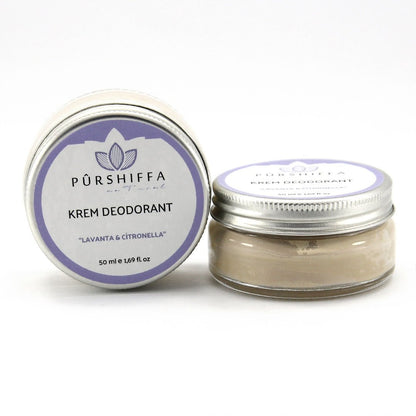 Desodorante en crema Purshiffa Lavanda y Citronela 50 ml