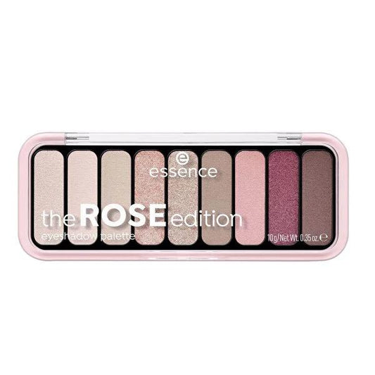 Paleta de sombras de ojos Rose Edition de Essence: colores cremosos, fáciles de difuminar y de larga duración para el día a día y ocasiones especiales