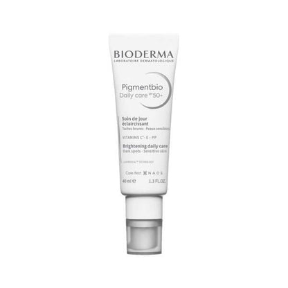 Bioderma Crema Hidratante de Cuidado Diario con FPS50+ - Tratamiento para la hiperpigmentación de pieles sensibles y cuidado de la piel antioxidante