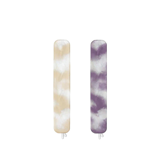 Pinces à cheveux Invisibobble Turn On Your Healers Alegria - Accessoires de coiffure élégants en 2 pièces pour cheveux longs