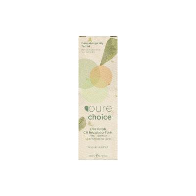 Lotion tonique à l'acide glycolique Pure Choice pour l'hyperpigmentation et l'anti-âge - Lotion tonifiante aux extraits botaniques