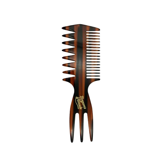 Morgan's Pomade Afro Styling Comb 3-Stage Professional Comb