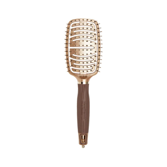 Brosse thermique Olivia Garden NanoThermic FlexPro pour un coiffage et une gestion avancés des cheveux