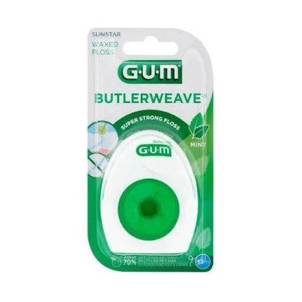 GUM Butlerweave Mint Waxed Super Strong Floss 55m Dental Floss Pasteur Pharmacy