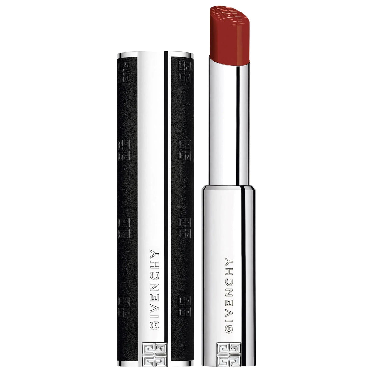 Le Rouge Interdit: Satin Hydrating Lipstick – 24H Moisture, Long-Lasting Color, Vegan & Cruelty-Free, Plumping Hyaluronic Acid, Luxury Formula