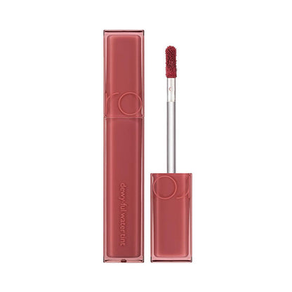 rom&nd Dewy Ful Water Tint: If Rose Hydrating Lip Gloss | Non-Sticky, Glossy Korean Lip Tint for Luminous, Vibrant Color
