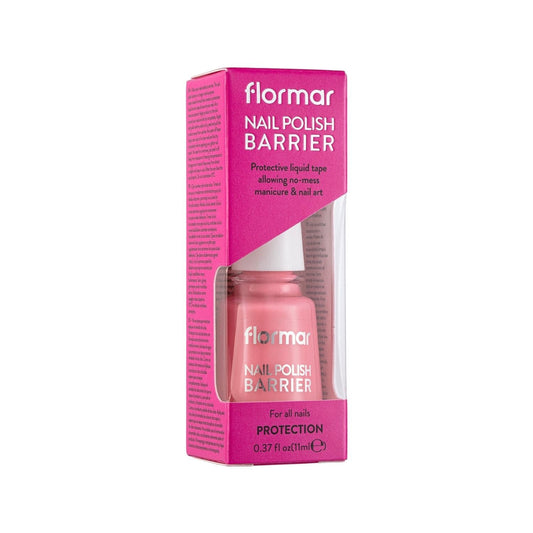 Vernis à ongles Flormar Nail Polish Barrier 11 ml - Protège les ongles et la peau des taches, retrait facile, indispensable beauté