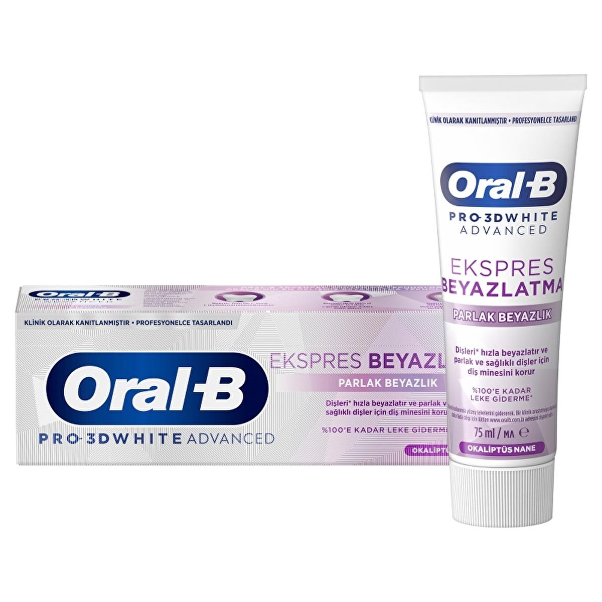 Pasta de dientes Oral-B Pro 3D White Advanced Express Whitening 75ml