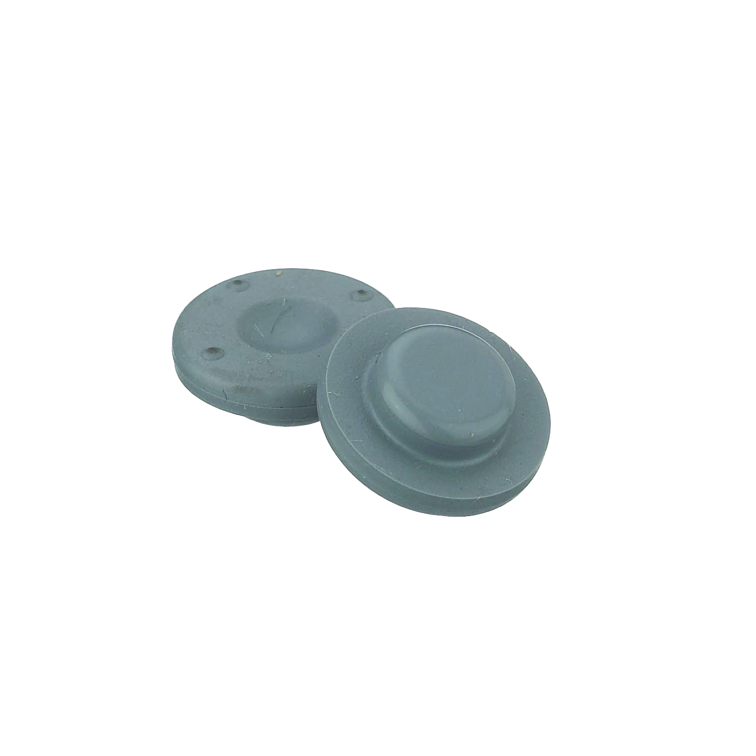 13mm Chlorobutyl Rubber Stopper (2-Prong/Leg, Grey) - 1,000 Count Medical Supplies Pasteur Pharmacy