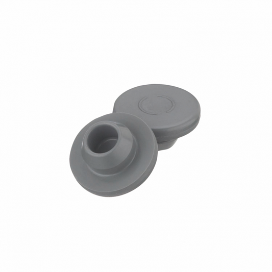13mm Snap-On Chlorobutyl Stopper, Gray (100 Count) Science & Laboratory Pasteur Pharmacy