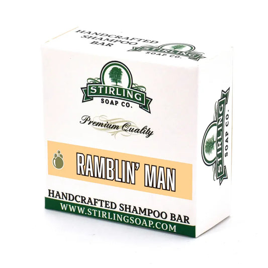 Stirling Soap Co. Ramblin' Man Shampoo Bar 3.8 Oz Shampoo Bar Pasteur Pharmacy