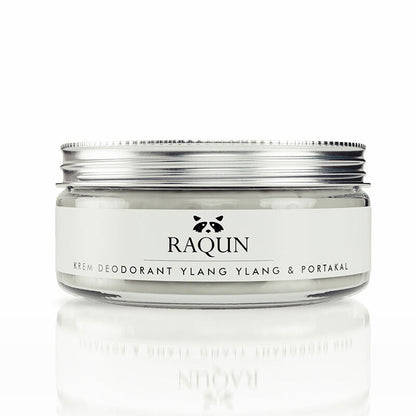 Déodorant crème Raqun Ylang-Ylang & Orange pour la fraîcheur 50 ml