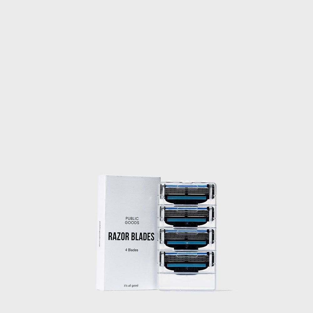 Razor Blades Personal Care Public Goods Refills 4ct
