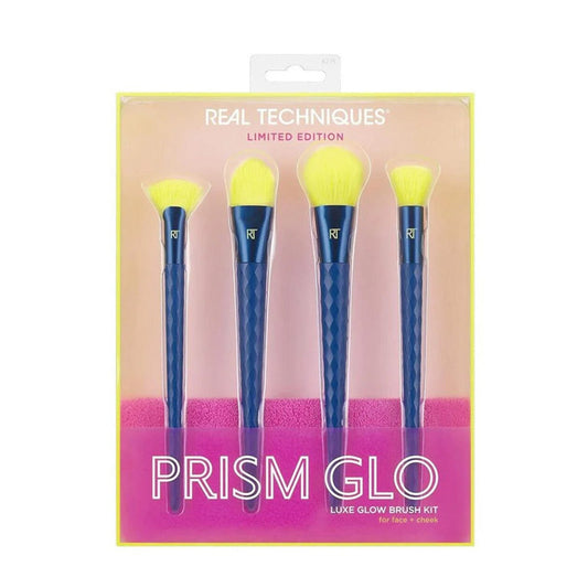 Real Techniques Prism Glo Luxe Glow Brush Set 4-Piece Set