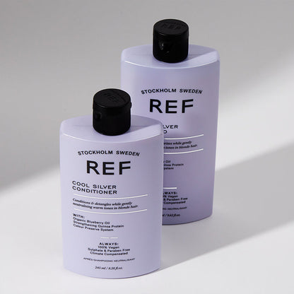 Après-shampooing Cool Silver pour cheveux blonds Ref Stockholm Suède 245 ml