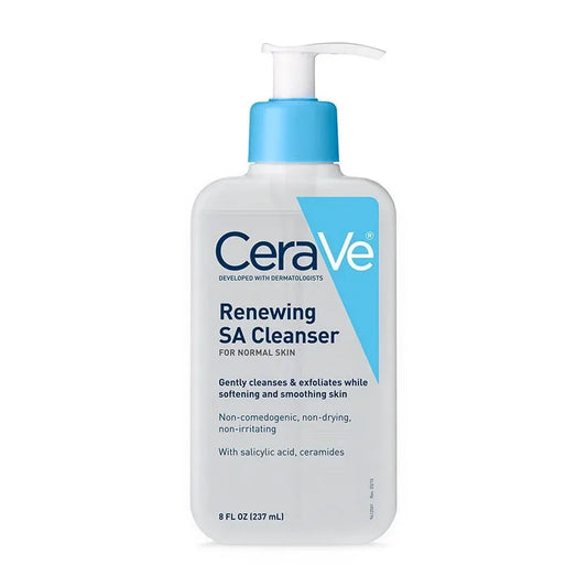 CeraVe Renewing SA Cleanser for Normal Skin 8 Oz Skin Care Pasteur Pharmacy