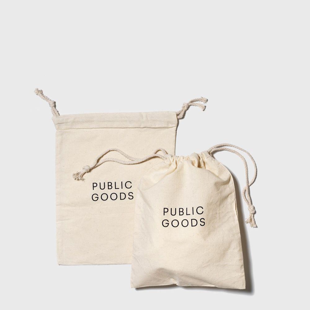 Organic Reusable Cotton Produce Bag (2 ct) Household Public Goods