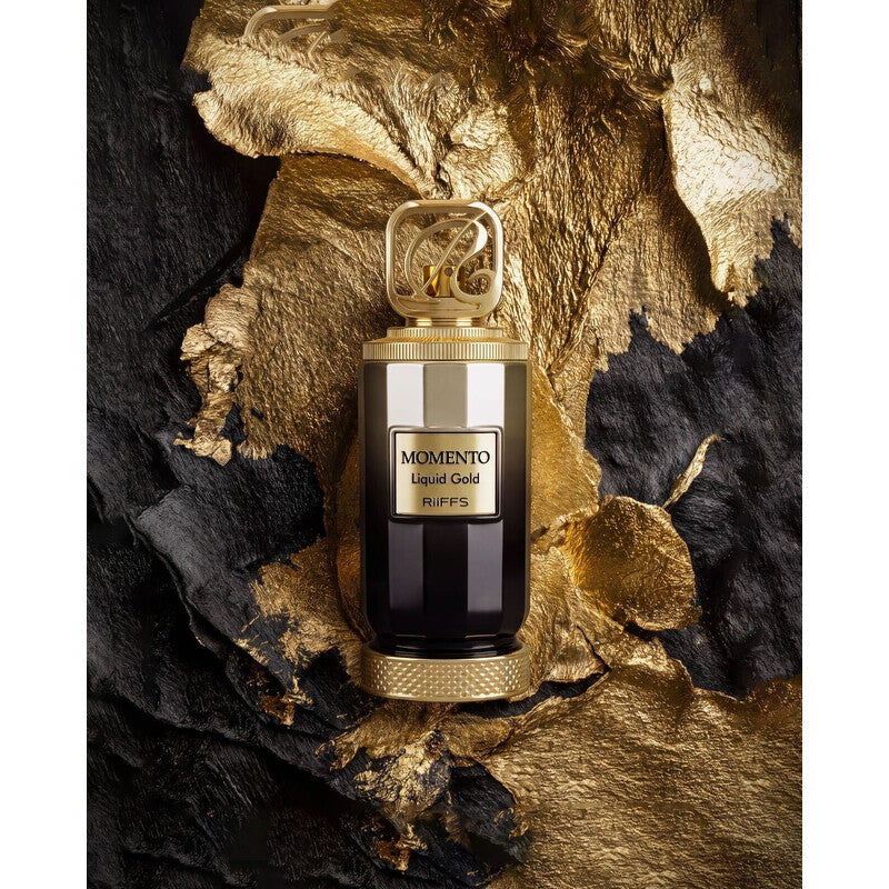 Riiffs Momento Liquid Gold Extrait de Parfum Perfume Spray for Women, 100 ml
