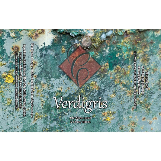 Catie's Bubbles Verdigris Shaving Collection Shaving kit Pasteur Pharmacy Aftershave Lotion 3.3 oz