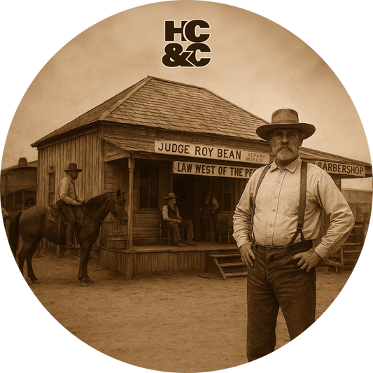 HC&C Judge Roy Bean Barbershop Shaving Collection Shaving Kit Pasteur Pharmacy Shave Soap 4 oz