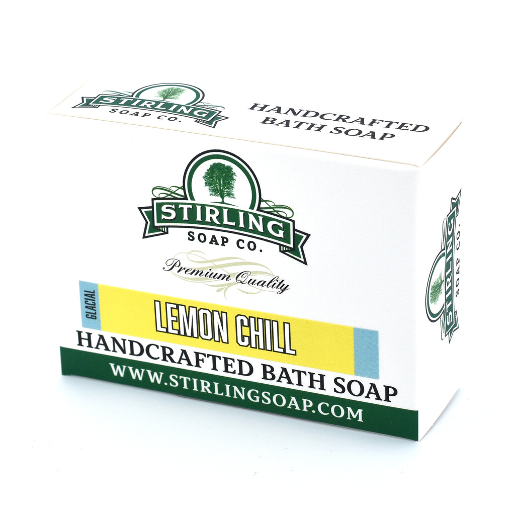 Stirling Soap Co. Lemon Chill Bath Soap 5.5 Oz Bar soap Pasteur Pharmacy