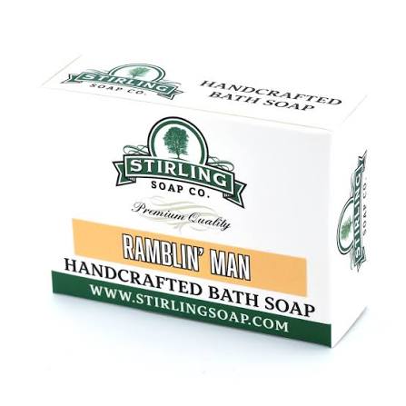 Stirling Soap Co. Ramblin' Man Bath Soap 5.5 Oz Bar soap Pasteur Pharmacy