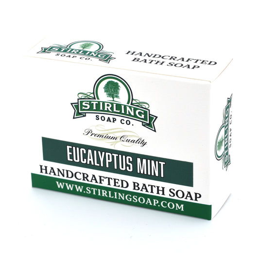 Stirling Soap Co. Eucalyptus Mint Bath Soap 5.5 Oz Bar soap Pasteur Pharmacy
