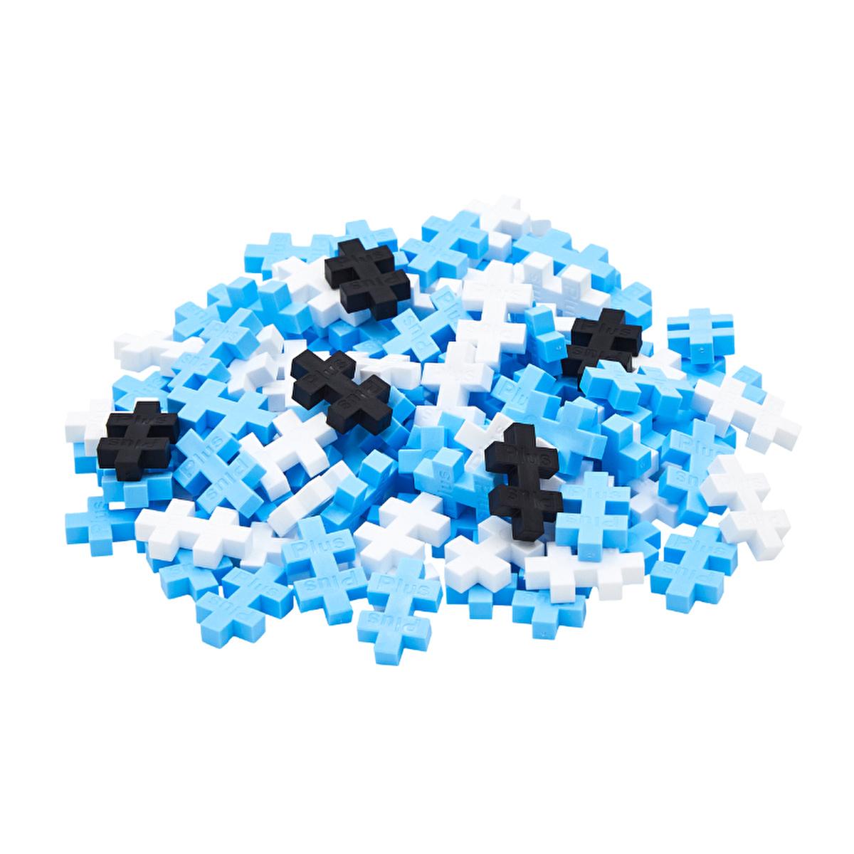 Plus Plus Construction Toy, Dolphin 100 Piece Set - Reusable Building Blocks for Creative Play