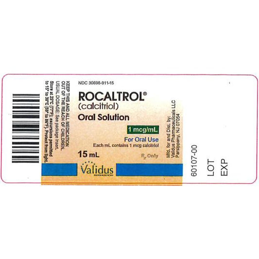 Rocaltrol Gelatin Coated Capsules Vitamins & Supplements Pasteur Pharmacy