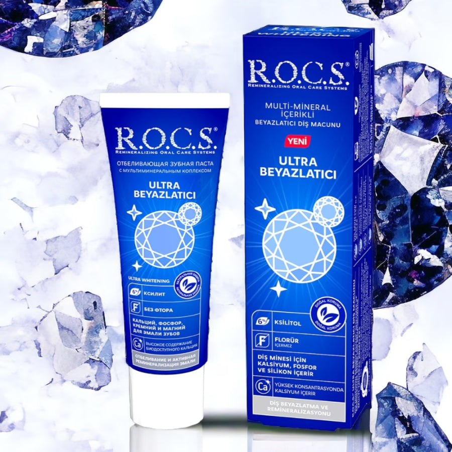 R.O.C.S. Ultra Whitening Toothpaste for Bright Smiles 94g