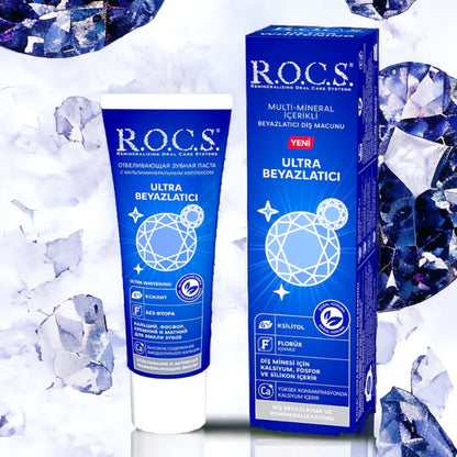 Dentifrice R.O.C.S. Ultra Whitening pour des sourires éclatants 94 g