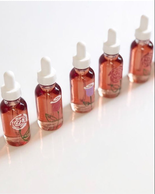 Smoke Perfume Rose Glycerite Smoke Perfume
