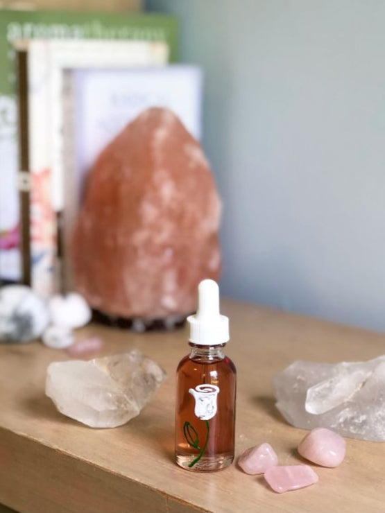 Smoke Perfume Rose Glycerite Smoke Perfume