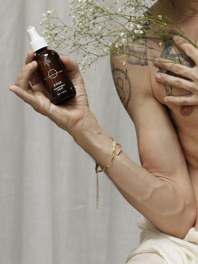 Smoke Perfume Full Moon Rose Body Oil Smoke Perfume