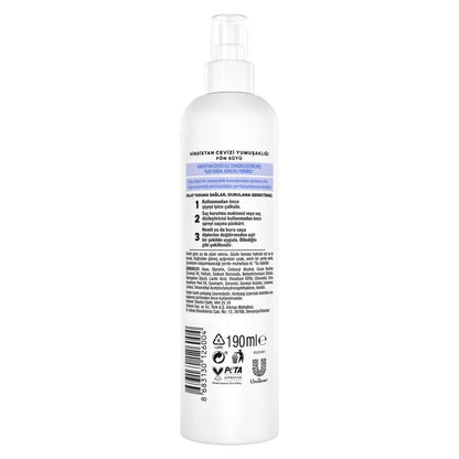 Lait de brushing douceur à la noix de coco Elidor pour des cheveux lisses 190 ml
