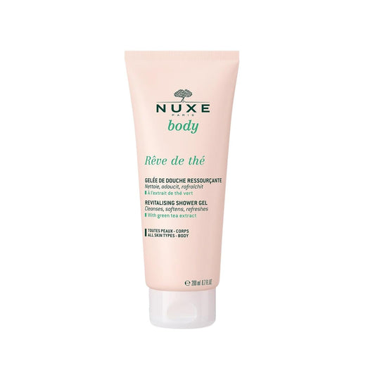 Nuxe Body Rêve de Thé Gel Douche Ressourçant 200 ml - Gel douche tonifiant pour usage quotidien
