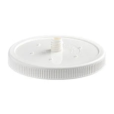 Samix Replacement Lids, White, 1000 mL Jar Size (Case of 100) Science & Laboratory Pasteur Pharmacy
