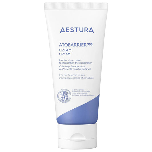 Crème hydratante ATOBARRIER365 aux céramides et à la niacinamide - Hydratation longue durée pour peaux sèches et sensibles