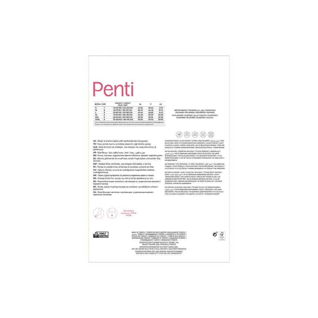 Penti Fit 15 Sheer Tights in Onion Skin 1-Pack