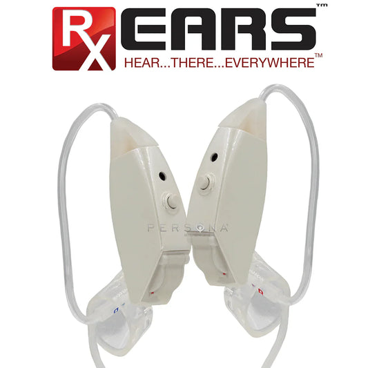RxEars Digital Hearing Aids, White, Pair (DS) Health Care Pasteur Pharmacy