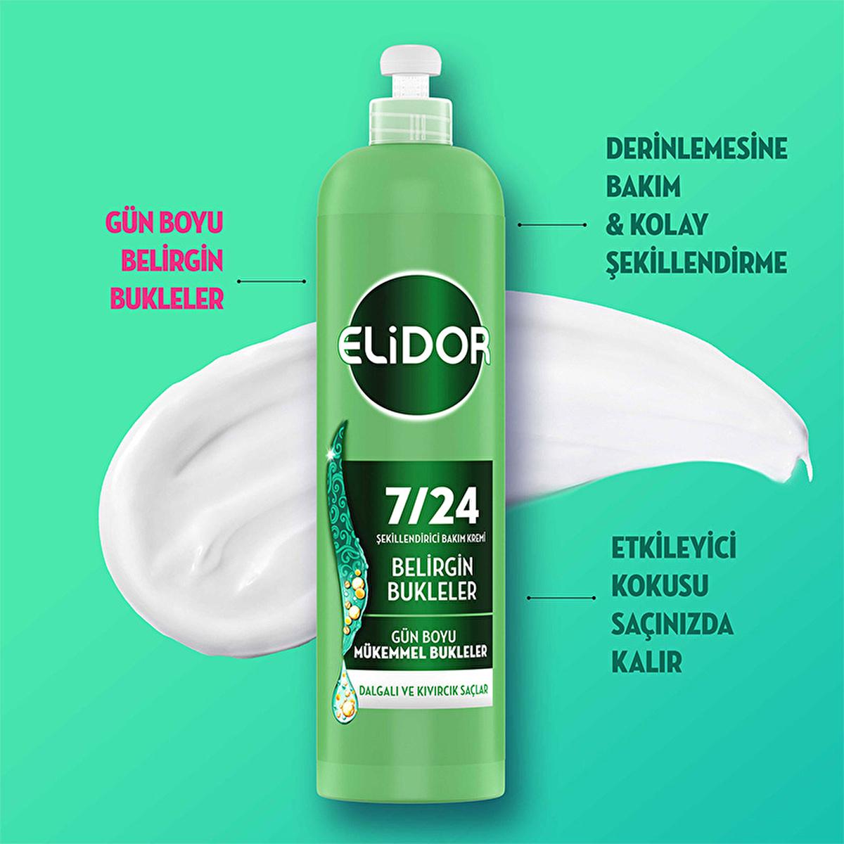 Crema para peinar Elidor Defining Curl - Realza tus ondas y rizos | 240 ml