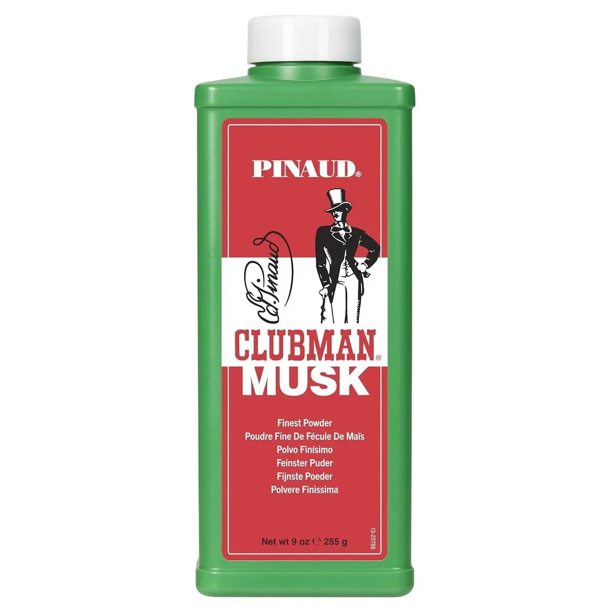 Polvos de talco Pinaud Clubman Musk 9oz