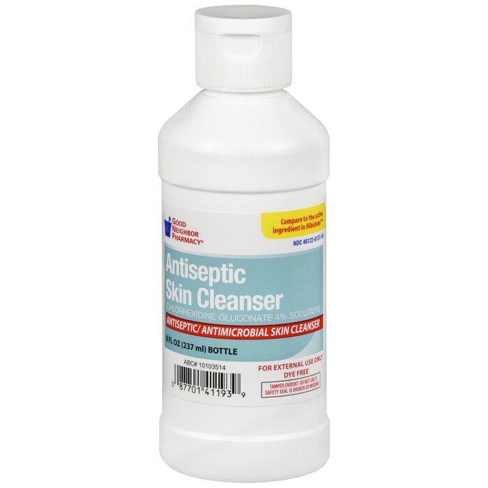 GNP Antiseptic Skin Cleanser Solution 4% (8 oz) Antiseptics & Cleaning Supplies Pasteur Pharmacy
