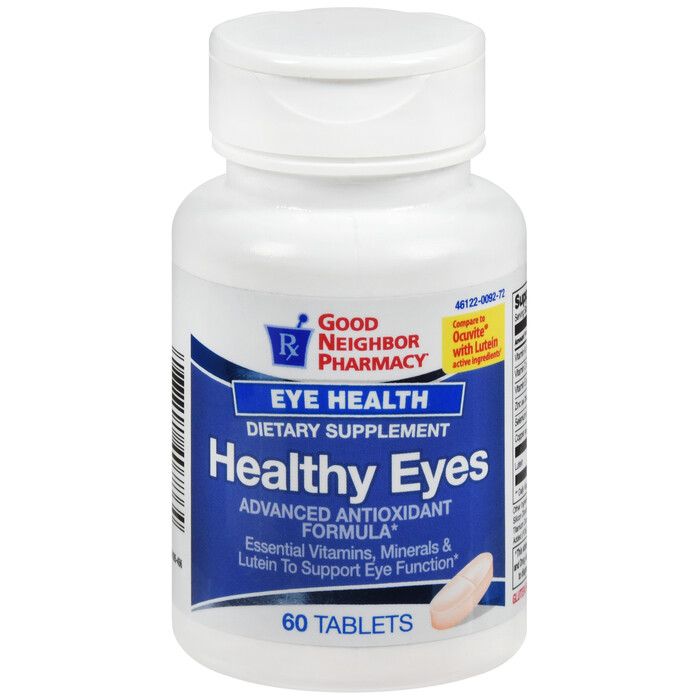 GNP Healthy Eyes Tablets, 60 Count Vitamins & Supplements Pasteur Pharmacy