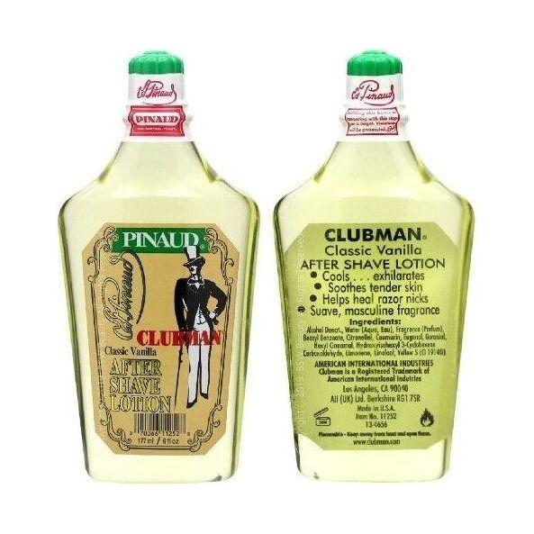 Clubman Pinaud Classic Vanilla After Shave Lotion 6 Oz After Shave Lotion Pasteur Pharmacy