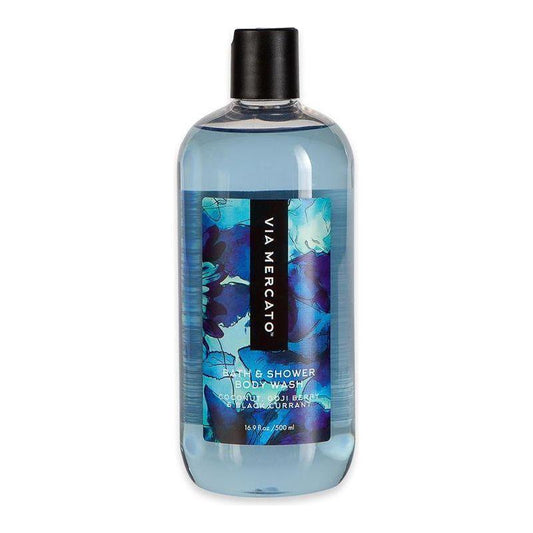 Via Mercato Coconut, Goji Berry & Black Currant Body Wash 16.9 Fl Oz Body Wash Pasteur Pharmacy